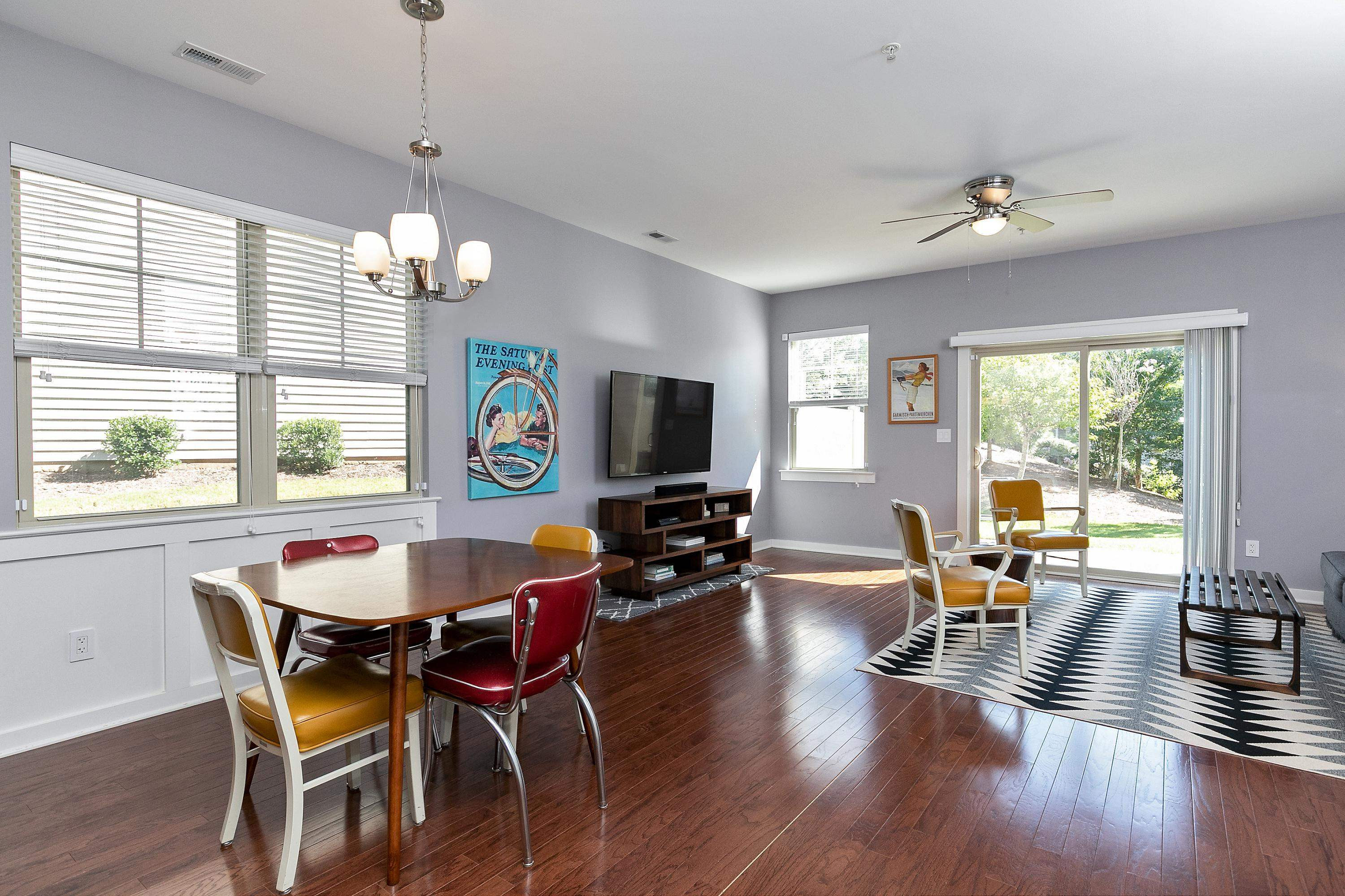 7906 Allscott Way Raleigh, NC 27612 - Photo 11 of 30 Dining Room to Family Room