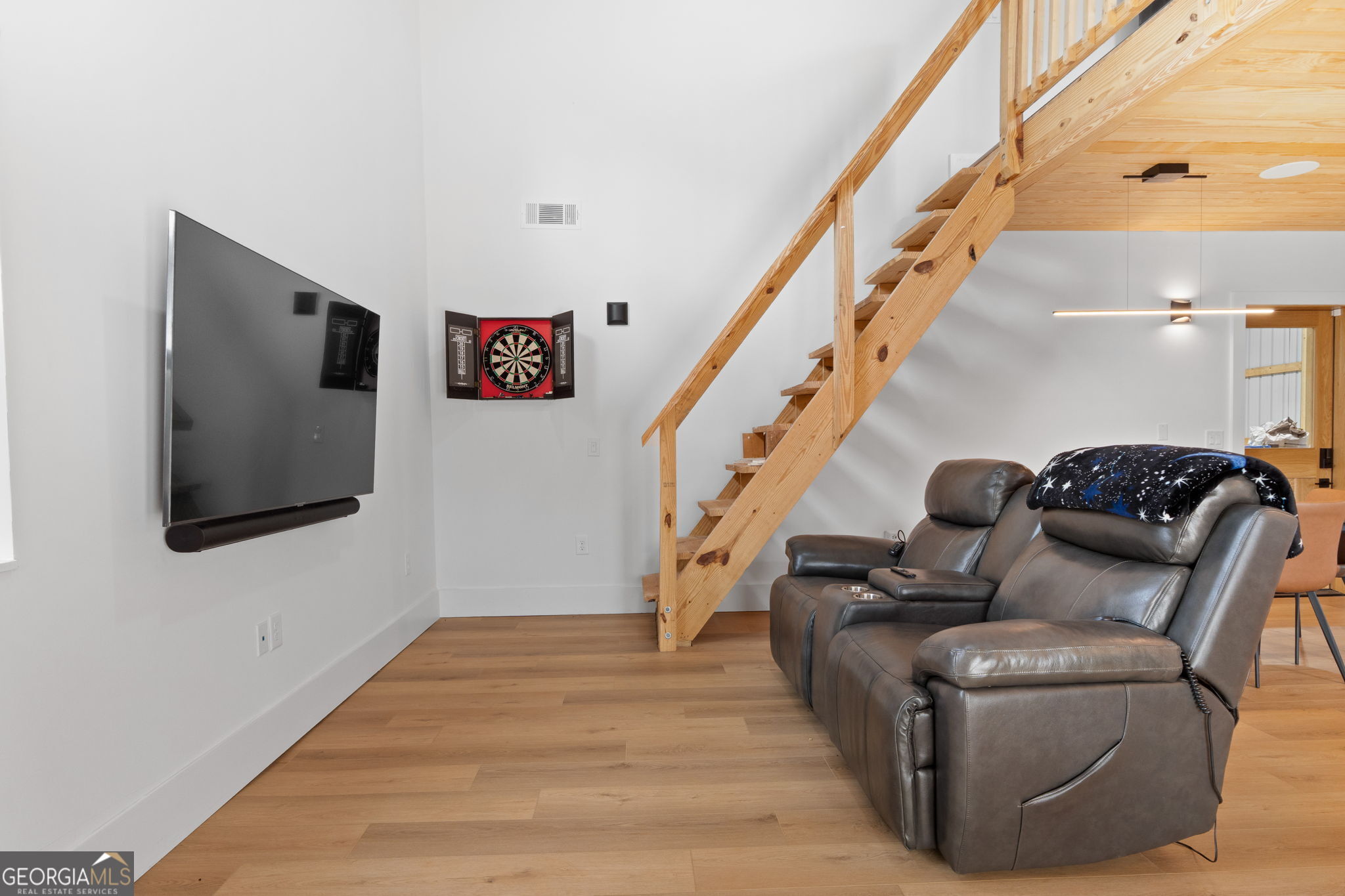 1140 City Pond Road Barnesville, GA 30204 - Photo 19 of 37 a view of entryway and hall with wooden floor