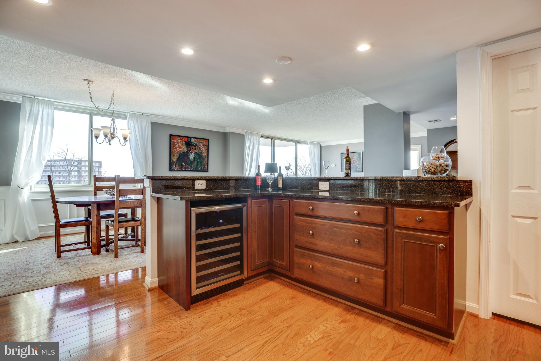 1515 South Arlington Ridge Road, Unit 602 Arlington, VA 22202 - Photo 15 of 37 Check out the wine fridge