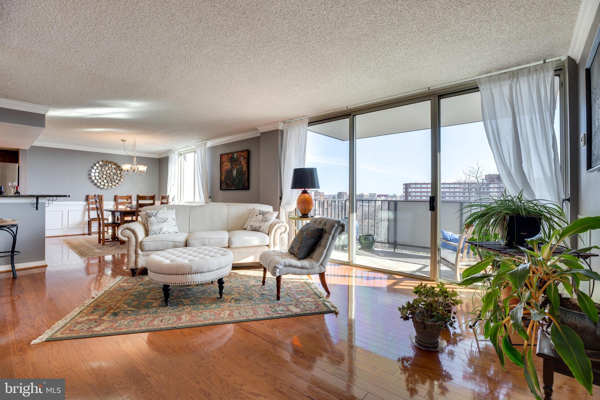 1515 South Arlington Ridge Road, Unit 602 Arlington, VA 22202 - Photo 6 of 37 Great light and awesome views