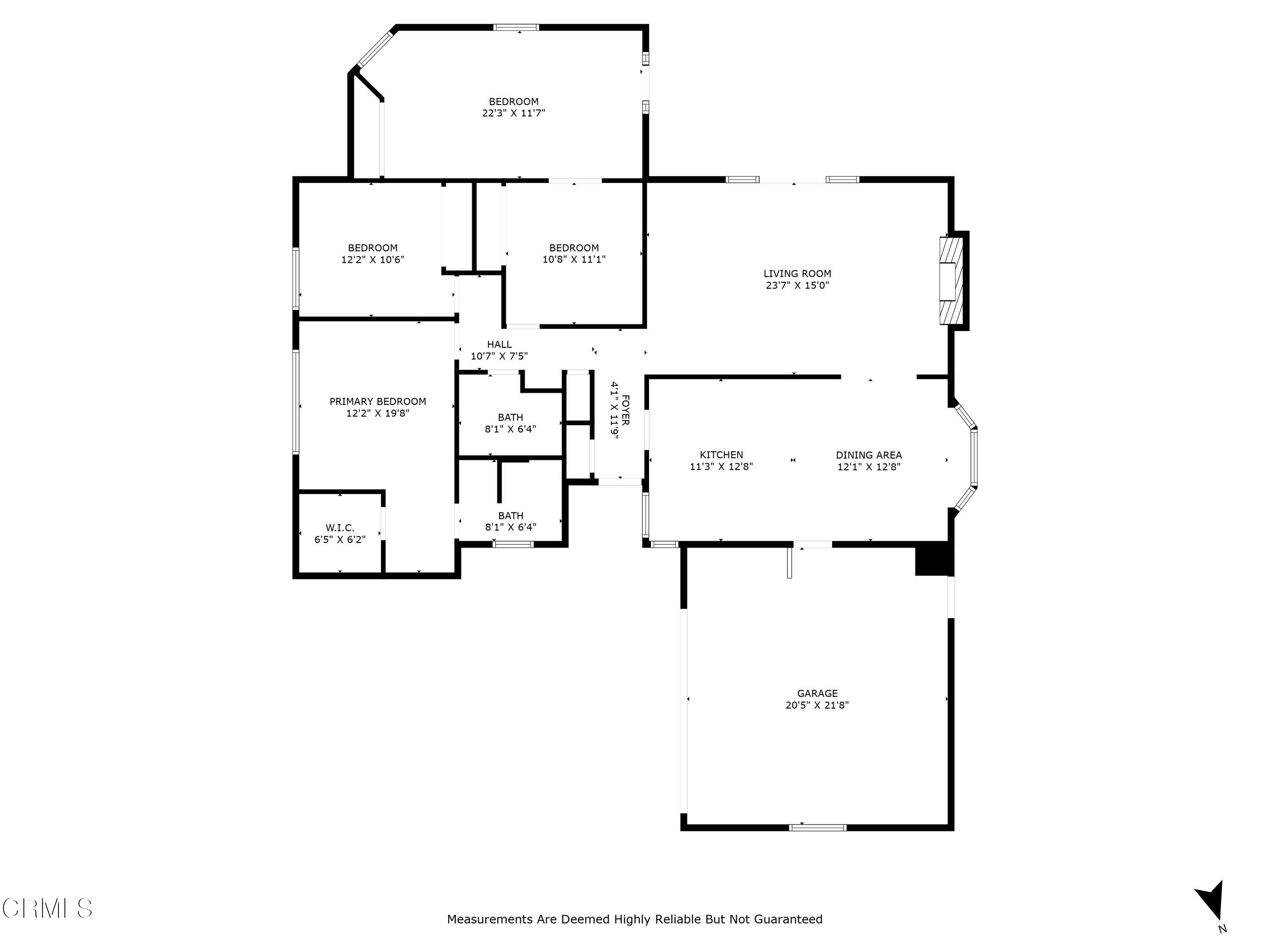 512 Foothill Road Santa Paula, CA 93060 - Photo 40 of 40 1-Floorplan_1