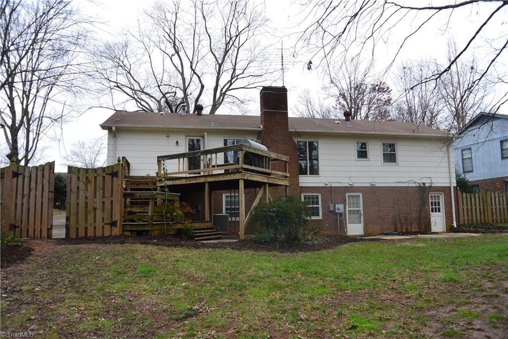 2102 Red Forest Road Greensboro, NC 27410 - Photo 24 of 24 Rear view of home