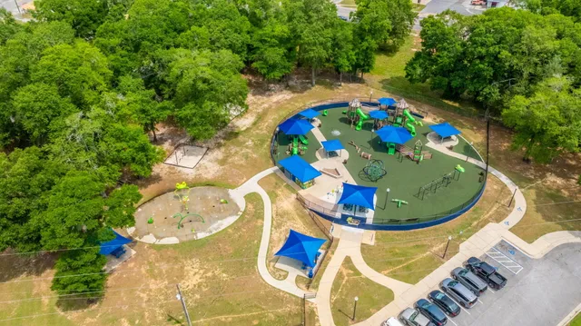 view of a swimming pool with outdoor seating