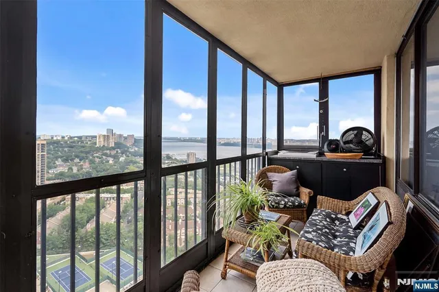 a front view of a building