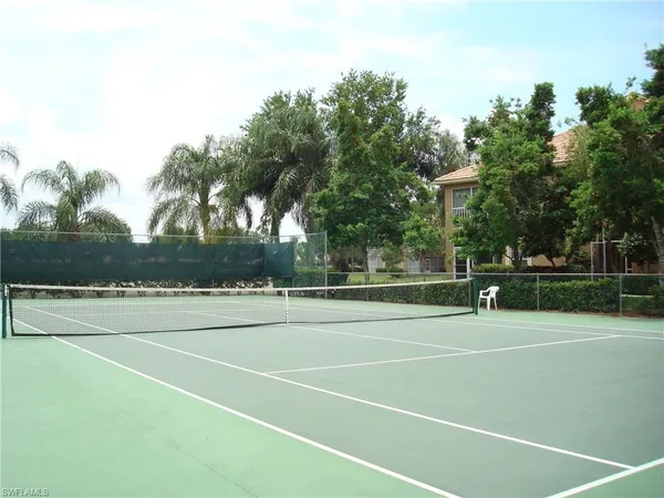a view of a tennis court