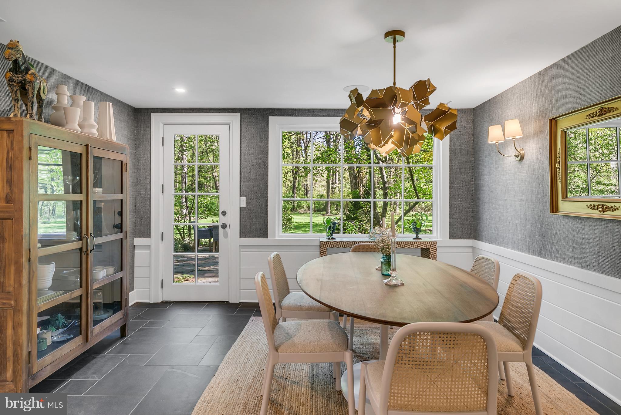 314 Ridgeview Road Princeton, NJ 08540 - Photo 23 of 58 Dining room with French door to patio