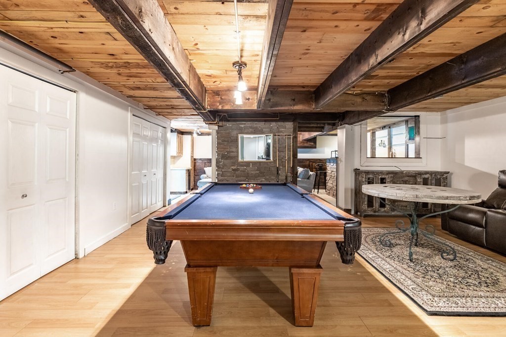 373 Ipswich Road Boxford, MA 01921 - Photo 34 of 37 a room with furniture pool table table tennis table and a rug
