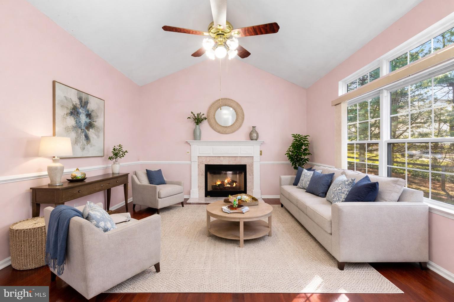 6 Sunset Hollow Road West Chester, PA 19380 - Photo 15 of 46 a living room with furniture and a fireplace
