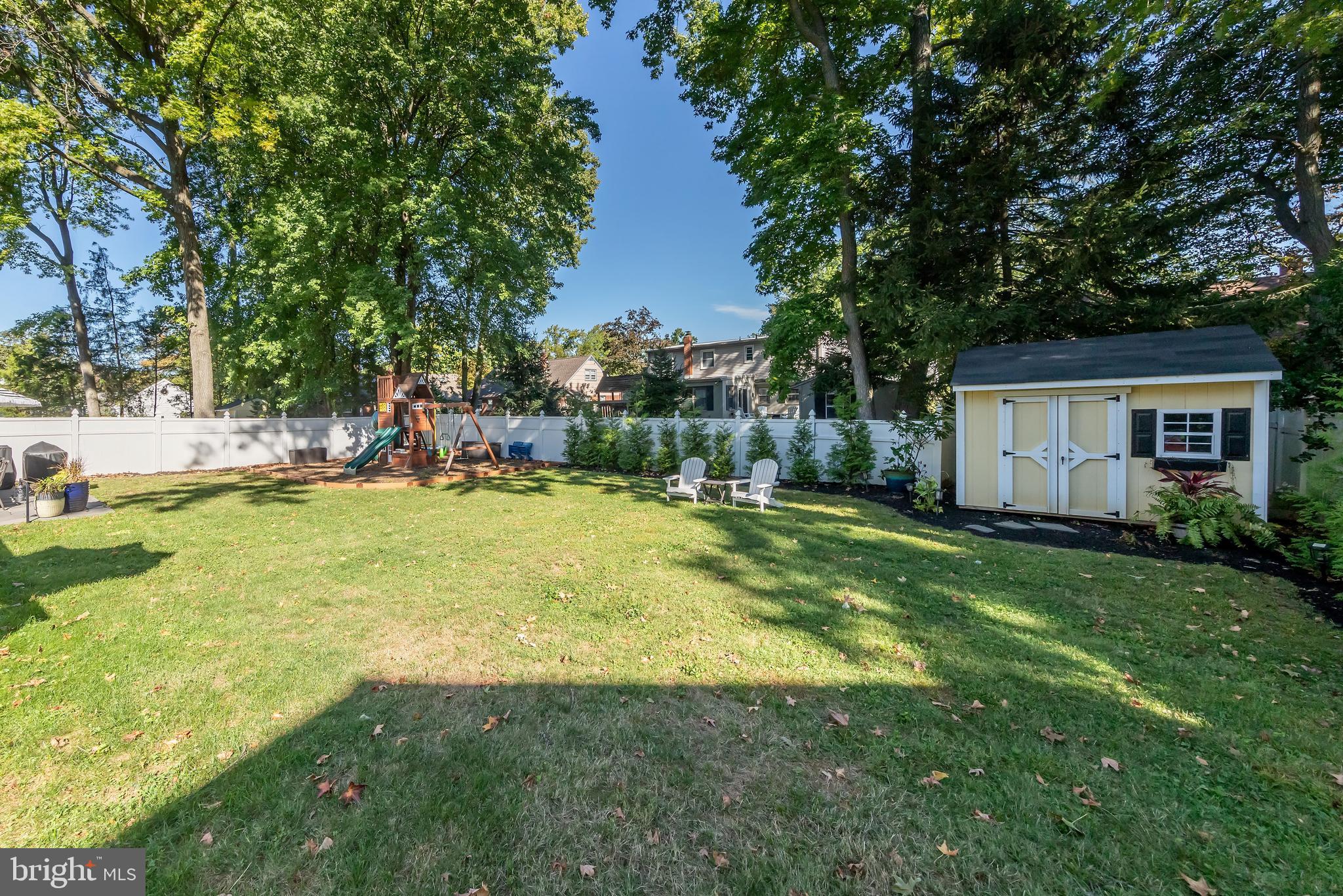1213 Oakwood Road Haddonfield, NJ 08033 - Photo 20 of 24 Fenced in Back-Yard