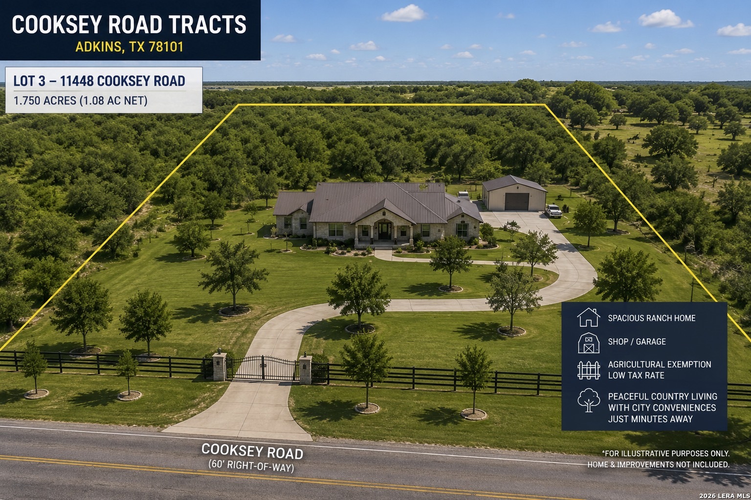 11412 Cooksey Road Adkins, TX 78101 - Photo 2 of 4