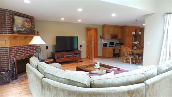 19 Carter Road Foxboro, MA 02035 - Photo 13 of 30 a living room with furniture and a flat screen tv