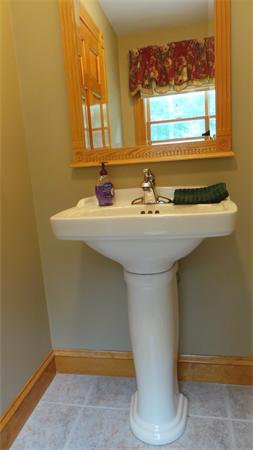 19 Carter Road Foxboro, MA 02035 - Photo 15 of 30 a bathroom with a sink and a window
