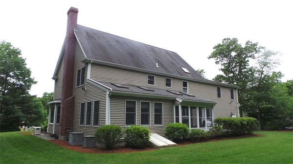 19 Carter Road Foxboro, MA 02035 - Photo 5 of 30 a front view of a house with garden