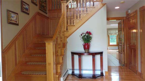 19 Carter Road Foxboro, MA 02035 - Photo 6 of 30 a view of entryway with wooden floor