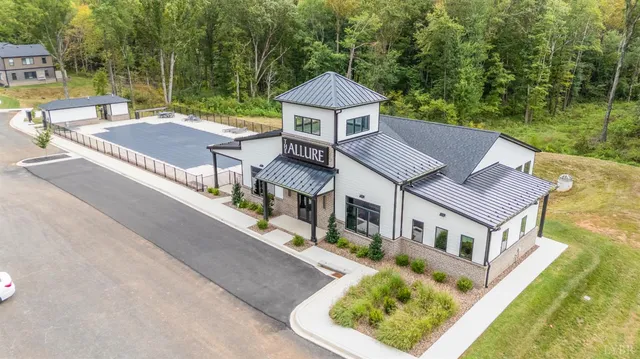a view of a city from a terrace