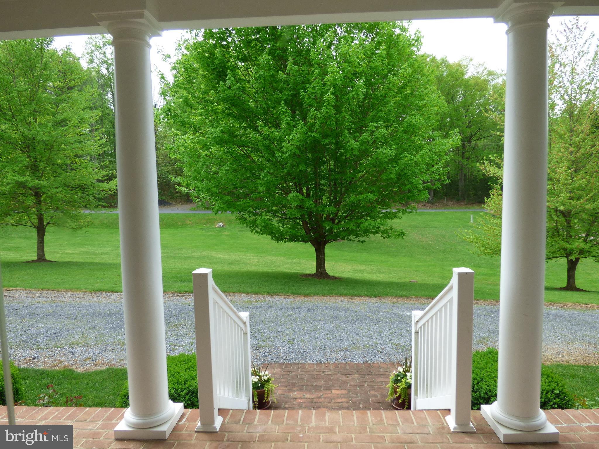 View from front door