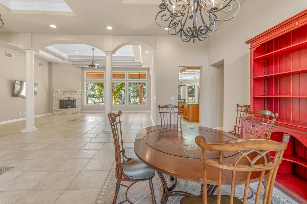 1662 Landmark Kerrville, TX 78028 - Photo 16 of 30 a view of a dining room with furniture window and outside view