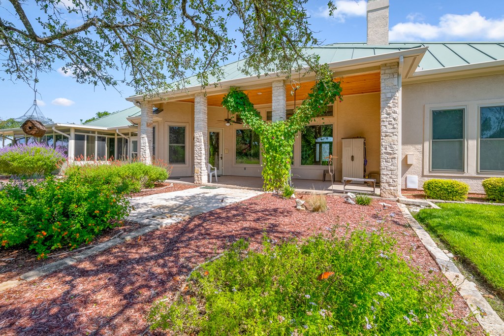 1662 Landmark Kerrville, TX 78028 - Photo 7 of 30 front view of a house with a yard