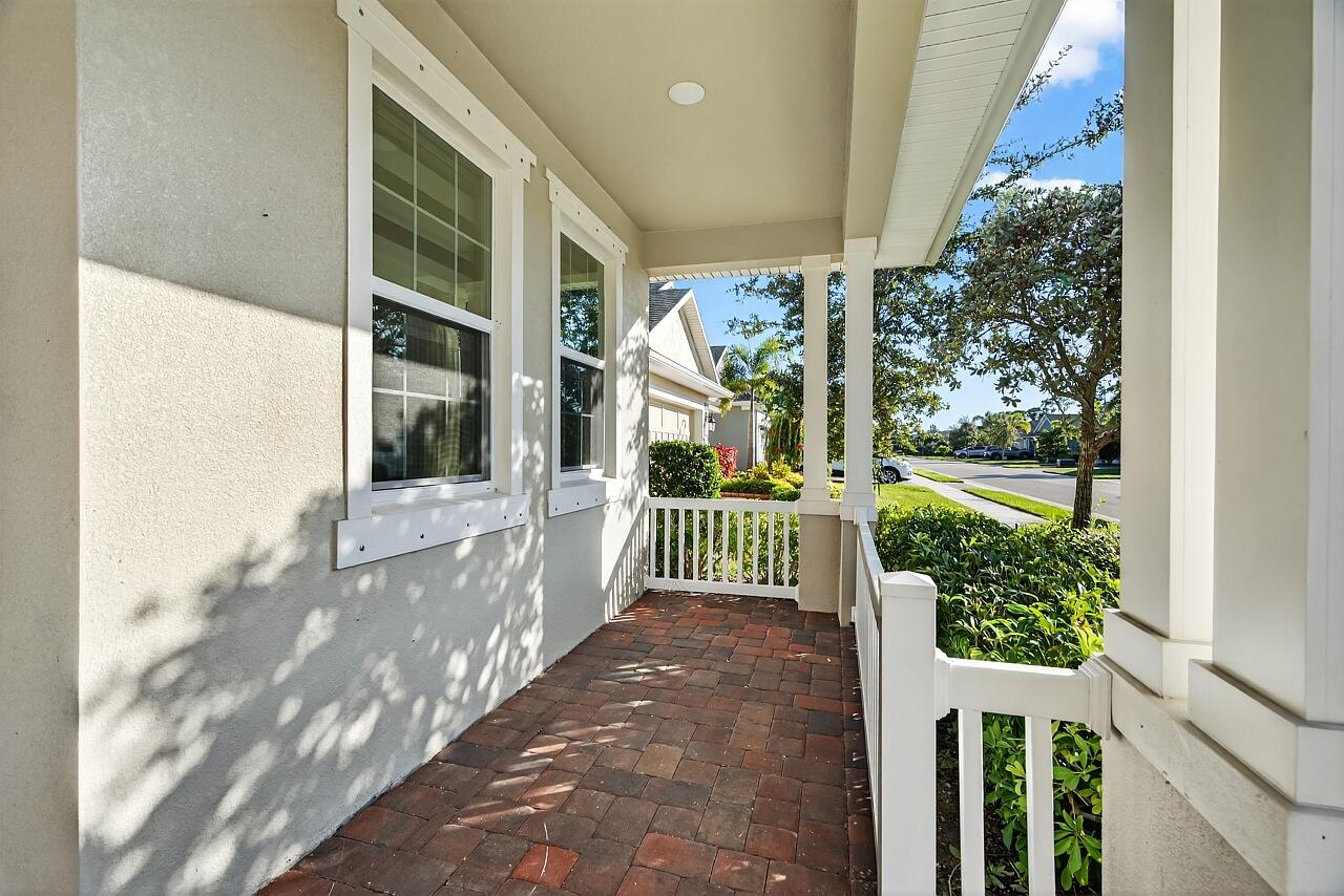 313 Sandcrest Circle Sebastian, FL 32958 - Photo 7 of 42 a view of porch with a small yard