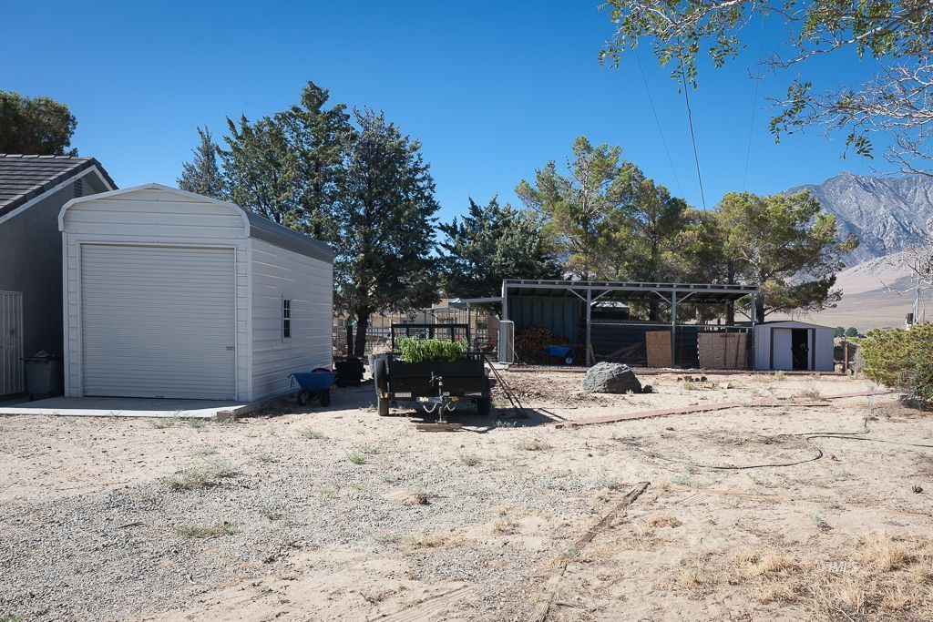 400 Dominy Road Lone Pine, CA 93545 - Photo 24 of 33 RV Garage & Storage Area