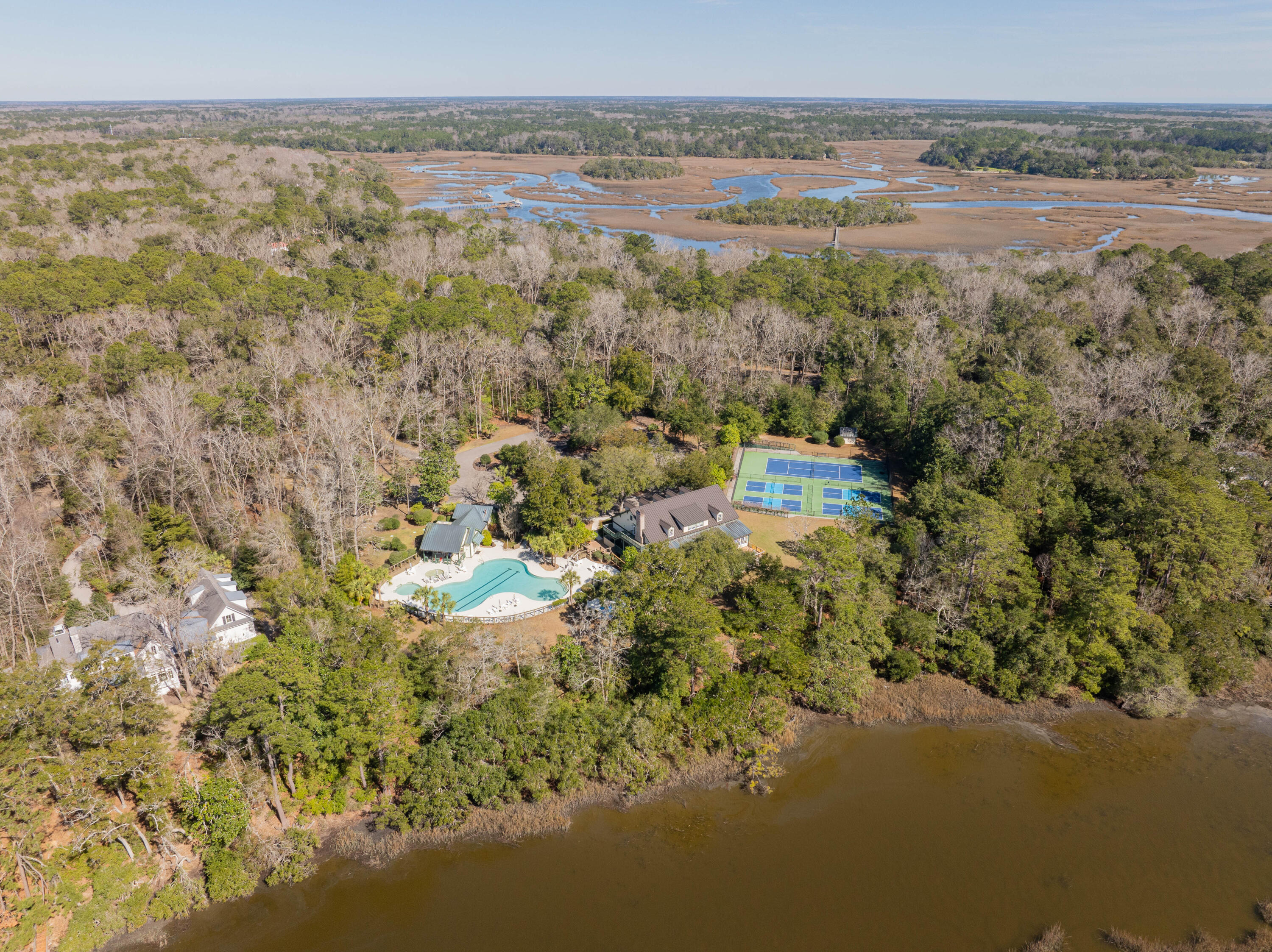 207 Bull Point Drive Seabrook, SC 29940 - Photo 17 of 35 Bull Point Amen Extra Drone-15