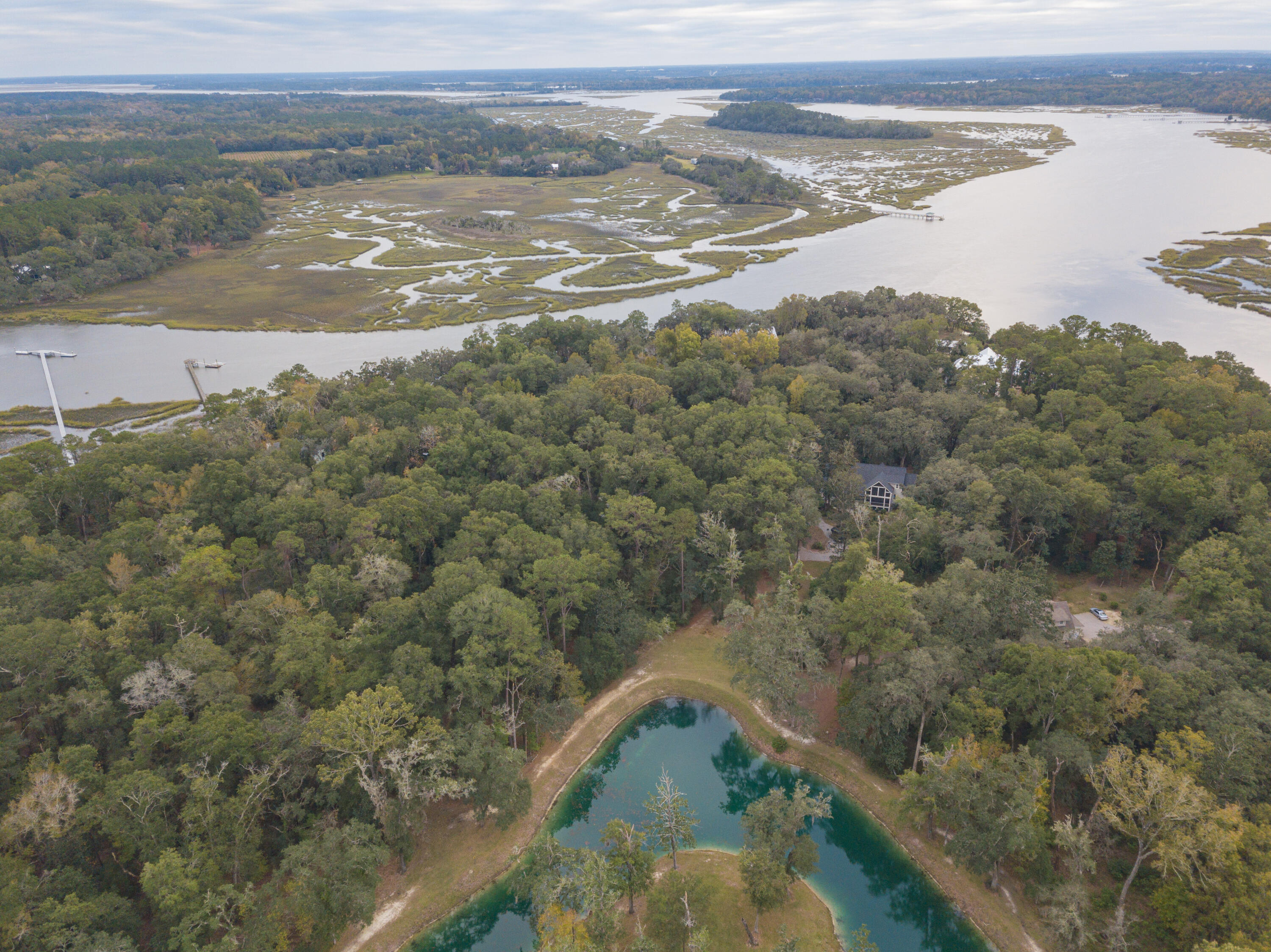 207 Bull Point Drive Seabrook, SC 29940 - Photo 3 of 35 207 Bull Point Drone-11