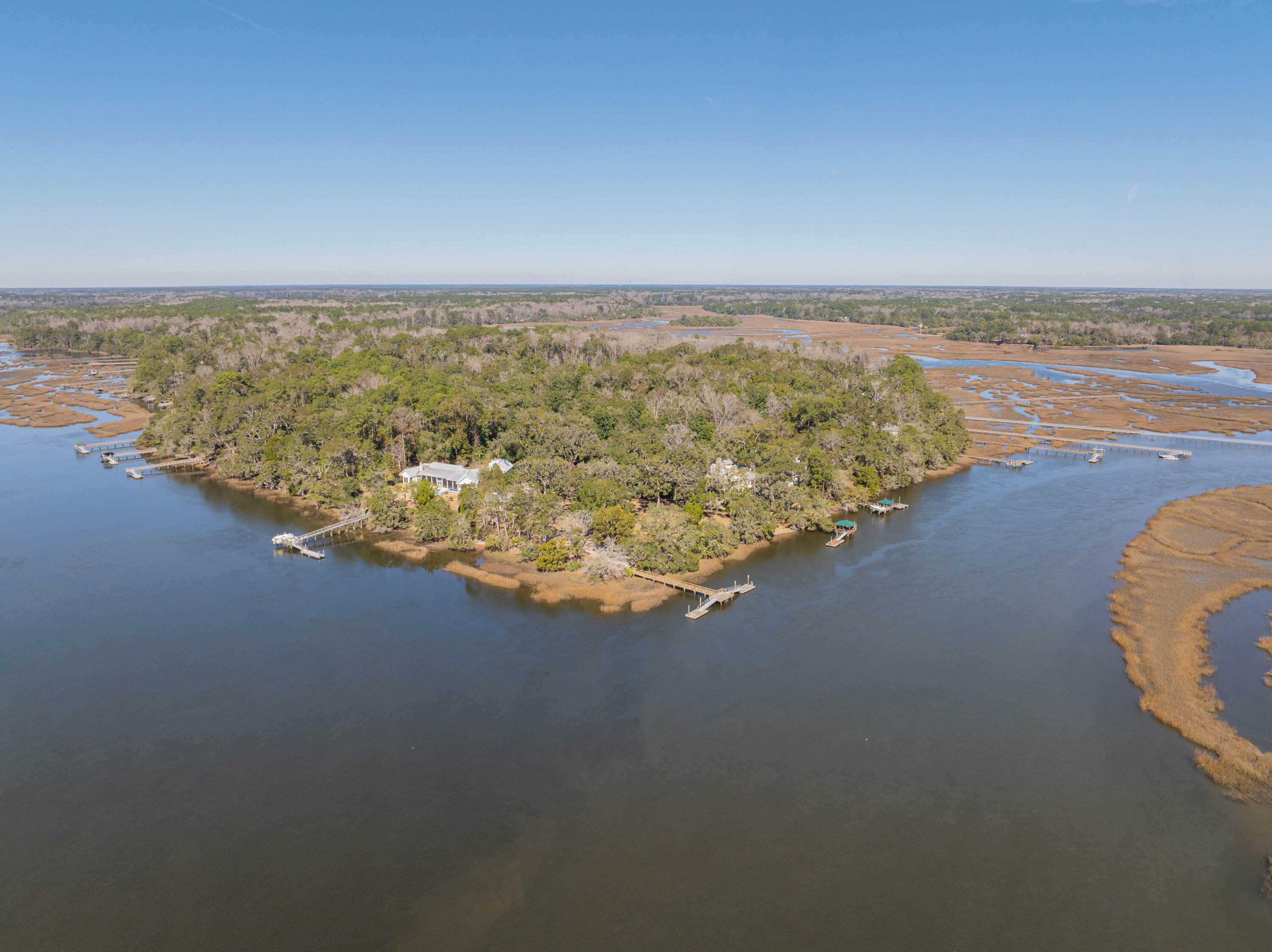 207 Bull Point Drive Seabrook, SC 29940 - Photo 8 of 35 Bull Point Amen Extra Drone-1