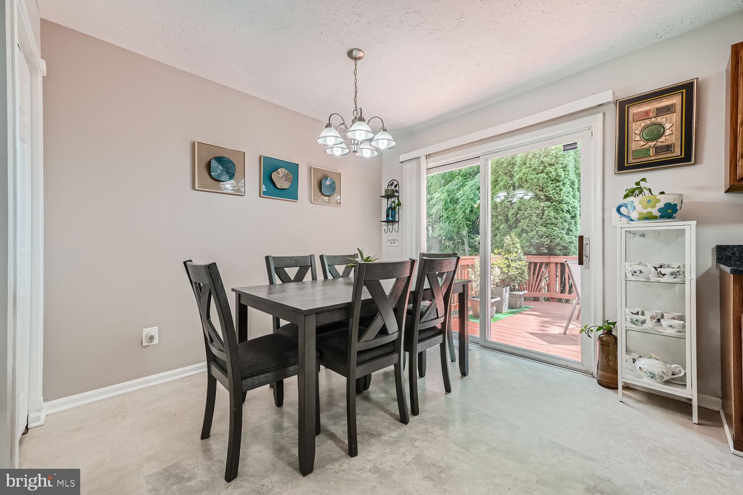 107 Carolstowne Road Reisterstown, MD 21136 - Photo 7 of 28 Bright, sunlit kitchen opens to the deck & patio