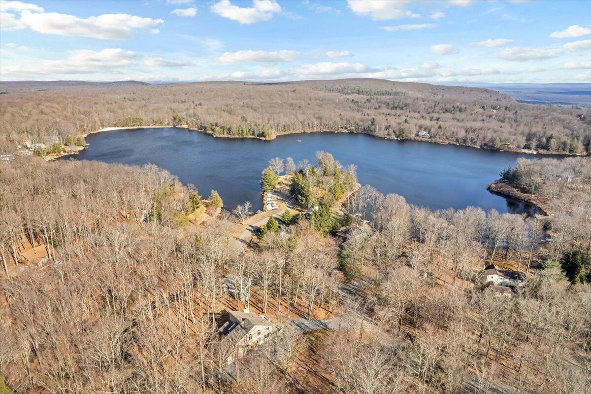 165 Lake In The Clouds Road Canadensis, PA 18325 - Photo 14 of 65 Lake early Spring