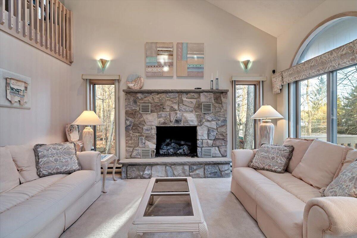 165 Lake In The Clouds Road Canadensis, PA 18325 - Photo 4 of 65 Fireplace-Great Room