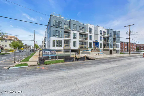 a view of large building with a street