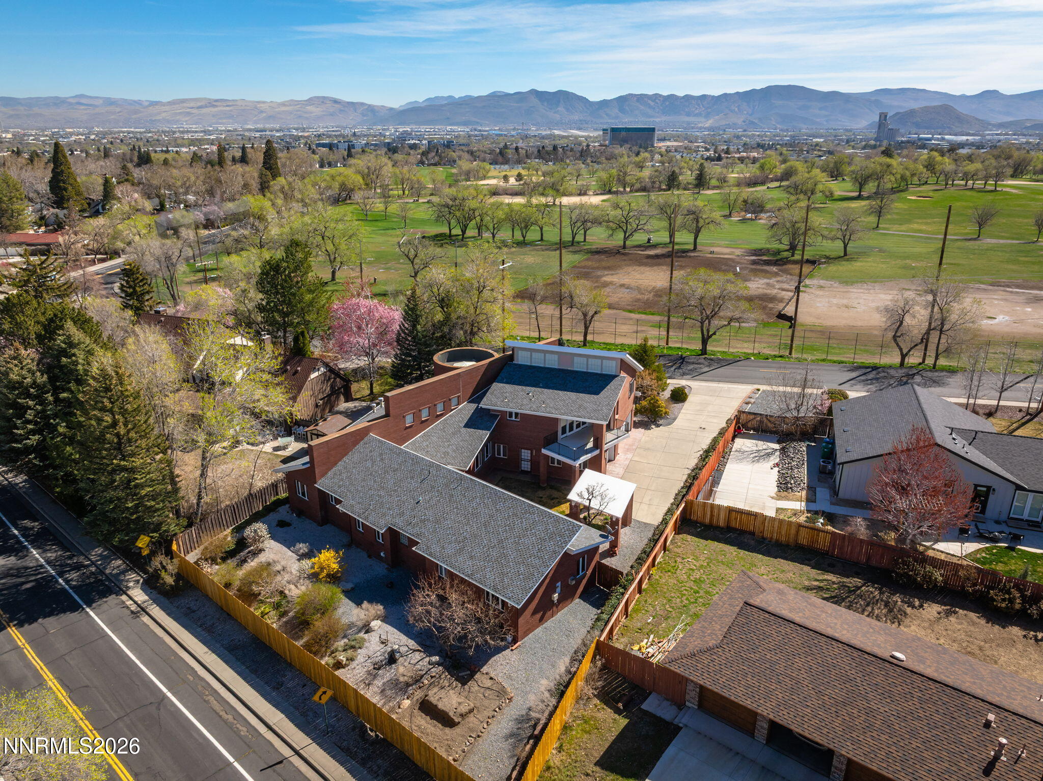 2425 Foley Way Reno, NV 89509 - Photo 64 of 73 an aerial view of a house with a lake view