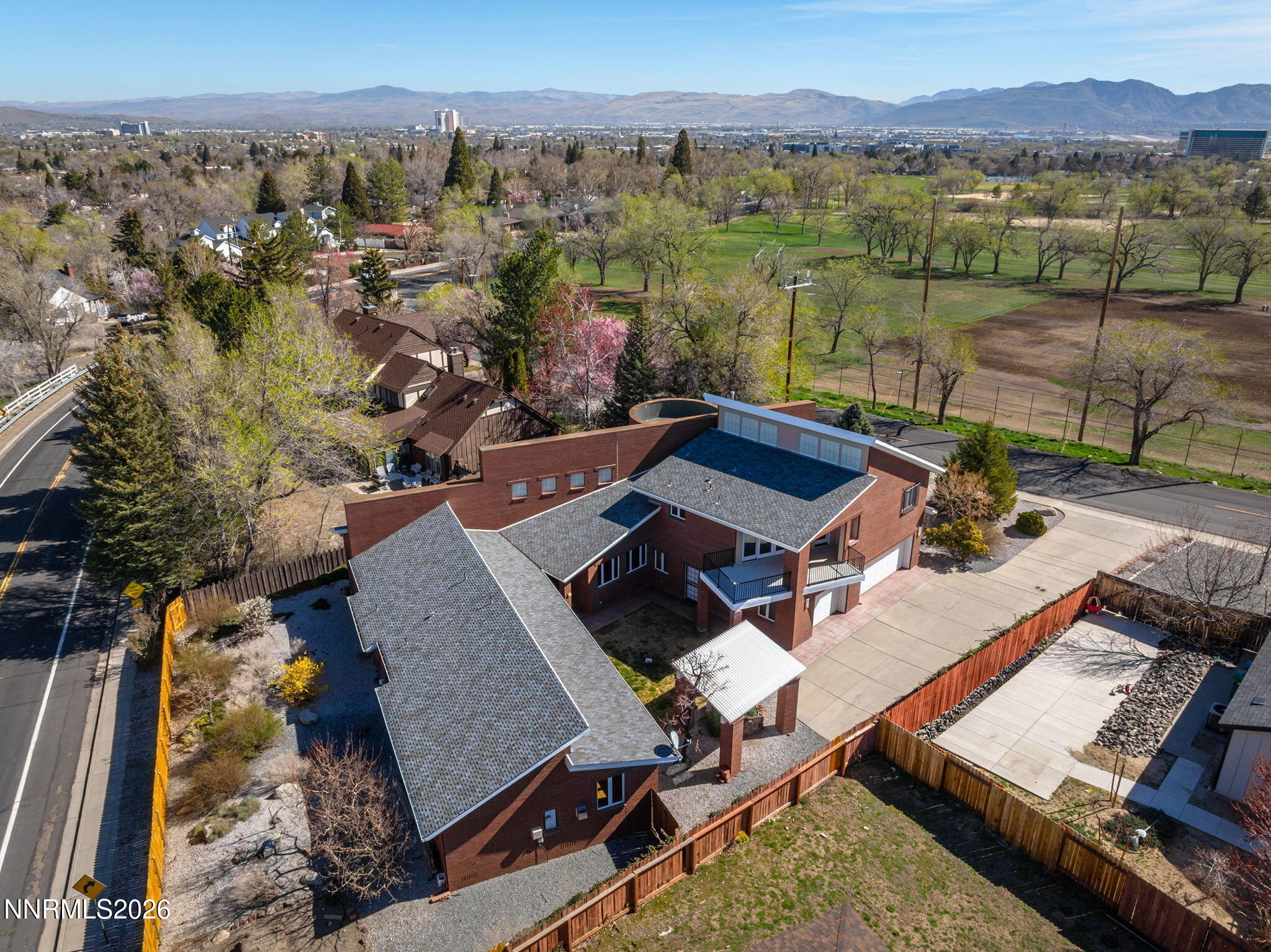 2425 Foley Way Reno, NV 89509 - Photo 65 of 73 an aerial view of a house with a lake view