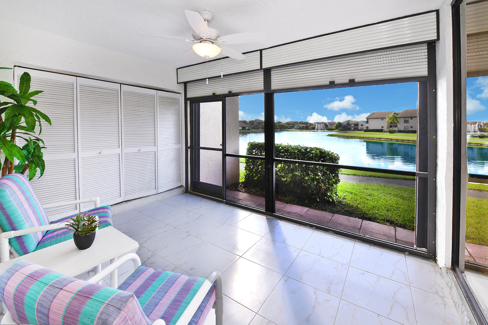 8541 Boca Glades Boulevard West, Unit A Boca Raton, FL 33434 - Photo 23 of 41 a view of a balcony