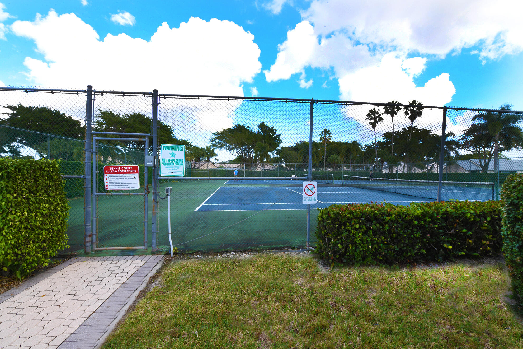 8541 Boca Glades Boulevard West, Unit A Boca Raton, FL 33434 - Photo 38 of 41 a view of a garden