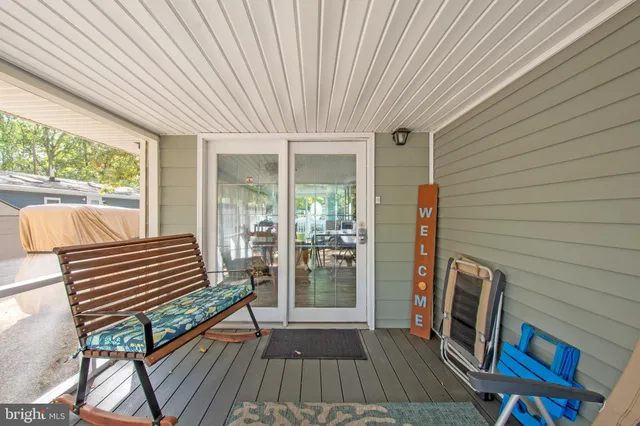 a view of outdoor space with seating space