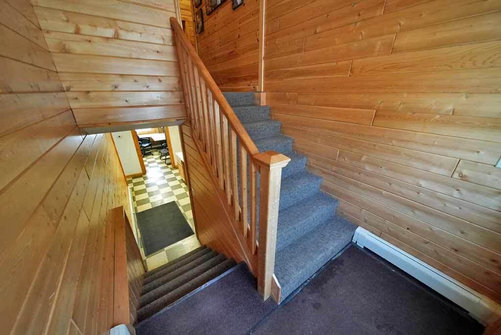 205 Oakfield Smyrna Road Oakfield, ME 04763 - Photo 52 of 88 me-log-home-stairways