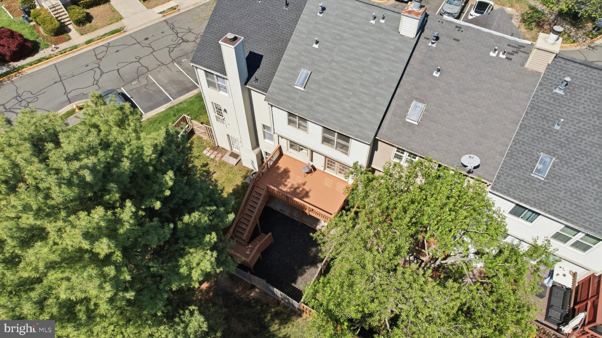 7635 Monitor Court Manassas, VA 20109 - Photo 43 of 46 an aerial view of a house with a yard and garden view