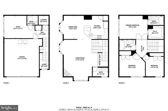 7175 Water Oak Road, Unit 236 Elkridge, MD 21075 - Photo 25 of 26 Floor Plan