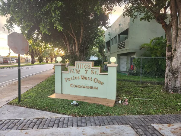 a sign on the side of a building