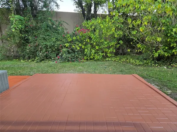 a view of outdoor space and yard