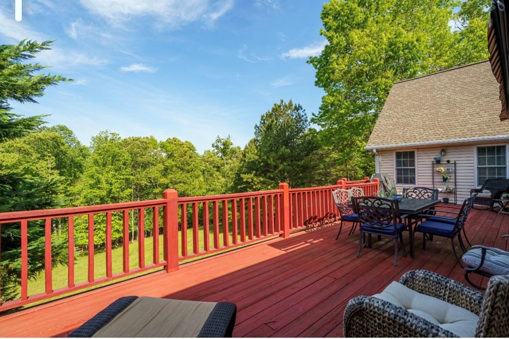 178 Windy Valley Lane Blue Ridge, GA 30513 - Photo 3 of 37 a view of a patio on the roof deck