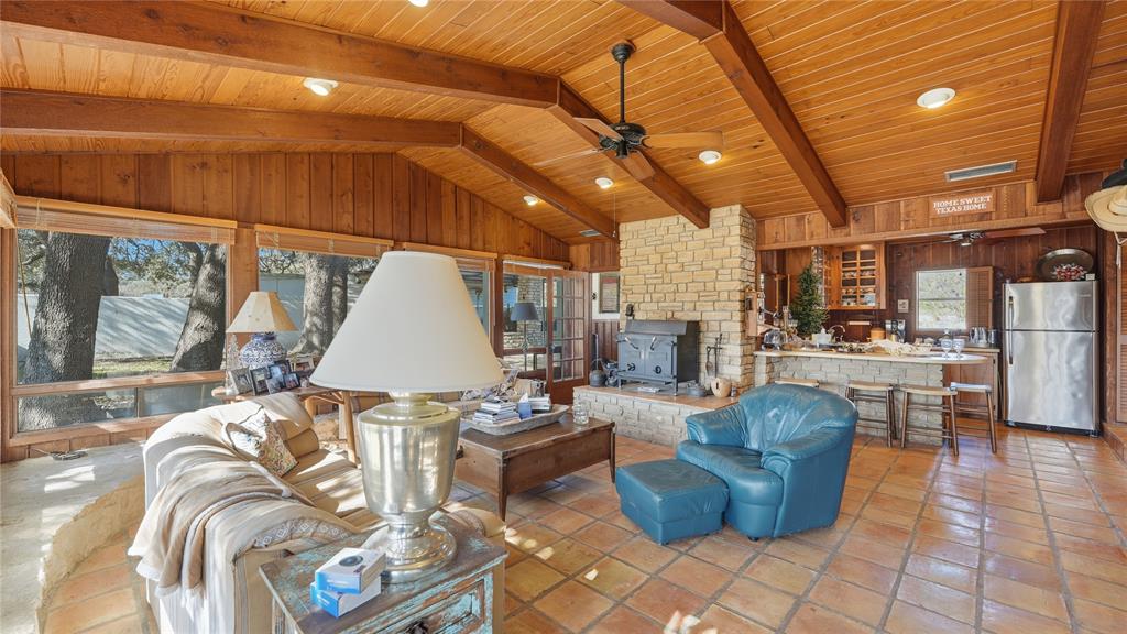 Undisclosed Address Del Rio, TX 78840 - Photo 31 of 40 a living room with furniture and a flat screen tv