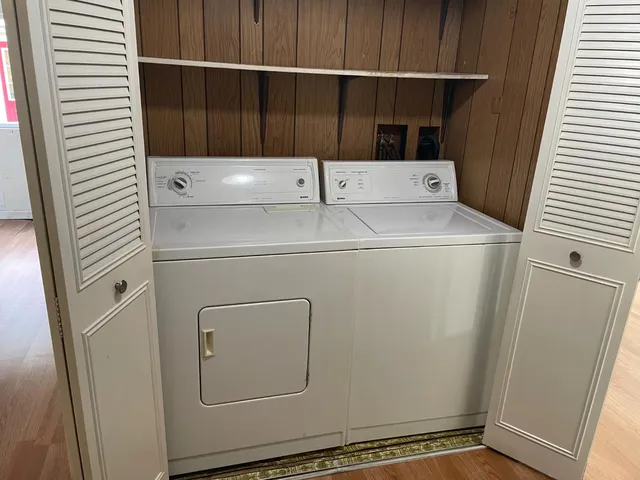 a view of a small space