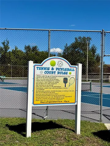 a view of a tennis court
