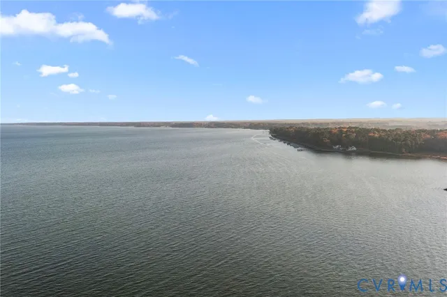 a view of an ocean and beach