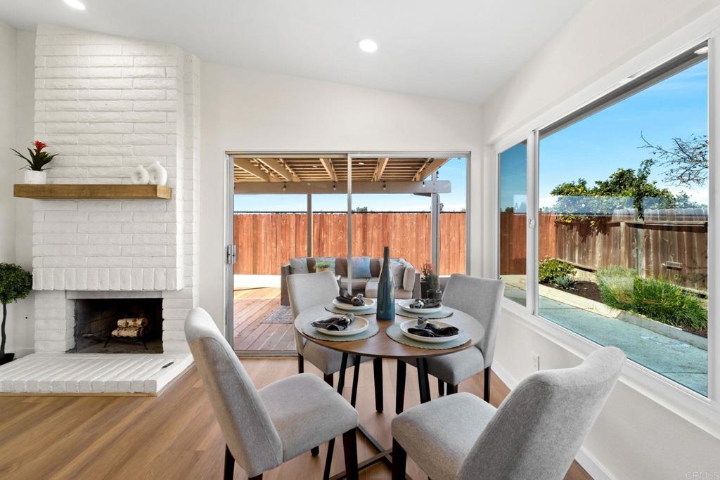 5055 Andrew Jackson Street Oceanside, CA 92057 - Photo 17 of 43 a view of a dining room with furniture window and outside view