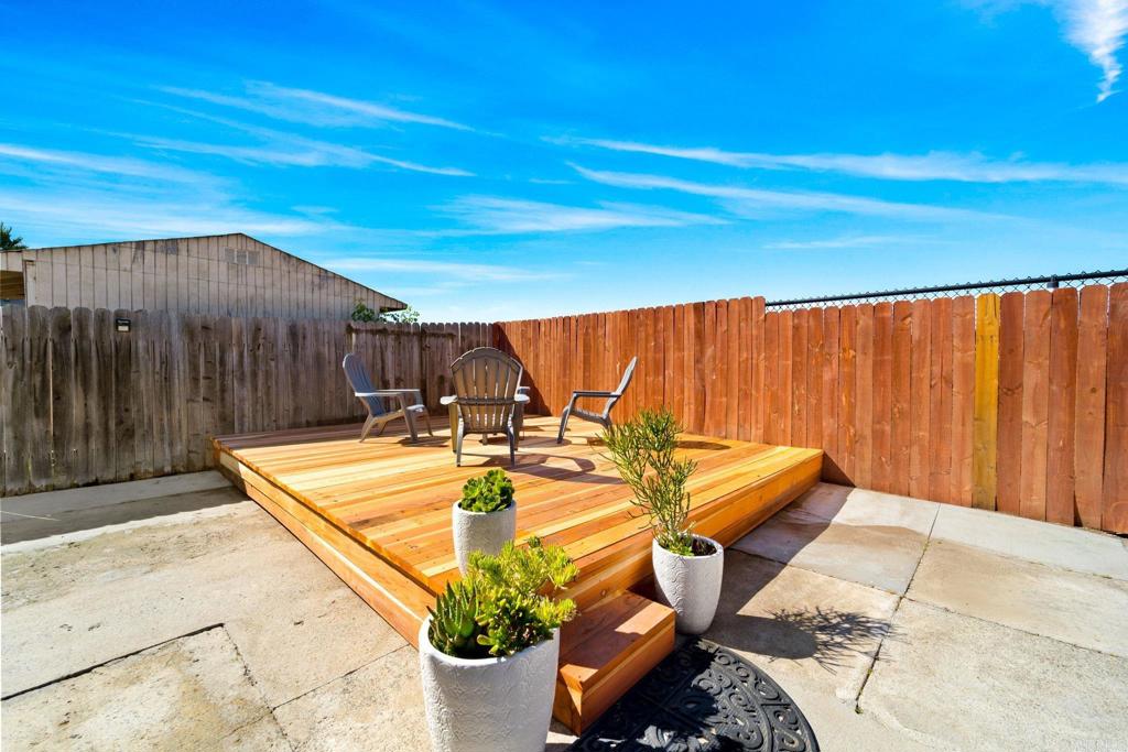 5055 Andrew Jackson Street Oceanside, CA 92057 - Photo 36 of 43 a view of swimming pool with outdoor seating and plants