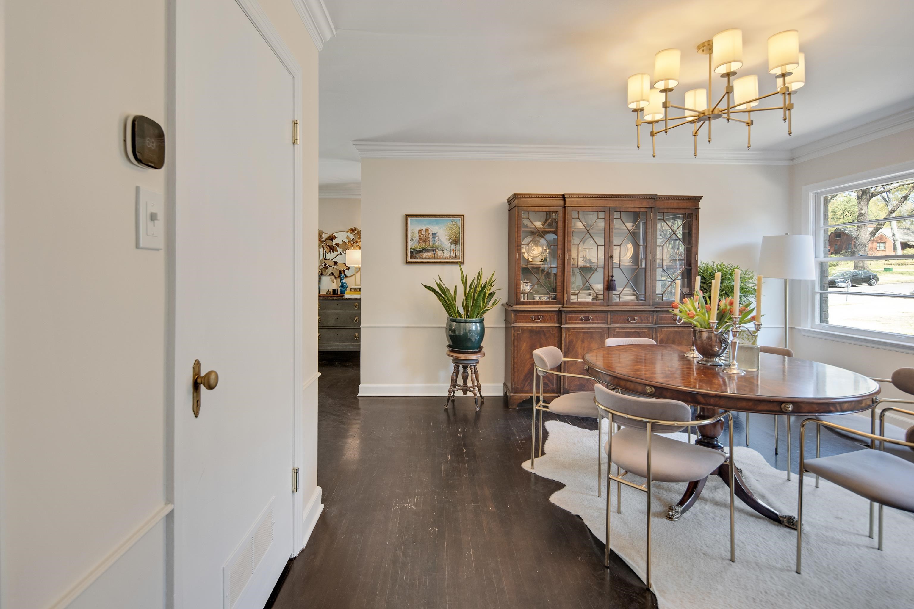 4063 Minden Road Memphis, TN 38117 - Photo 10 of 35 a view of a dining room with furniture and wooden floor
