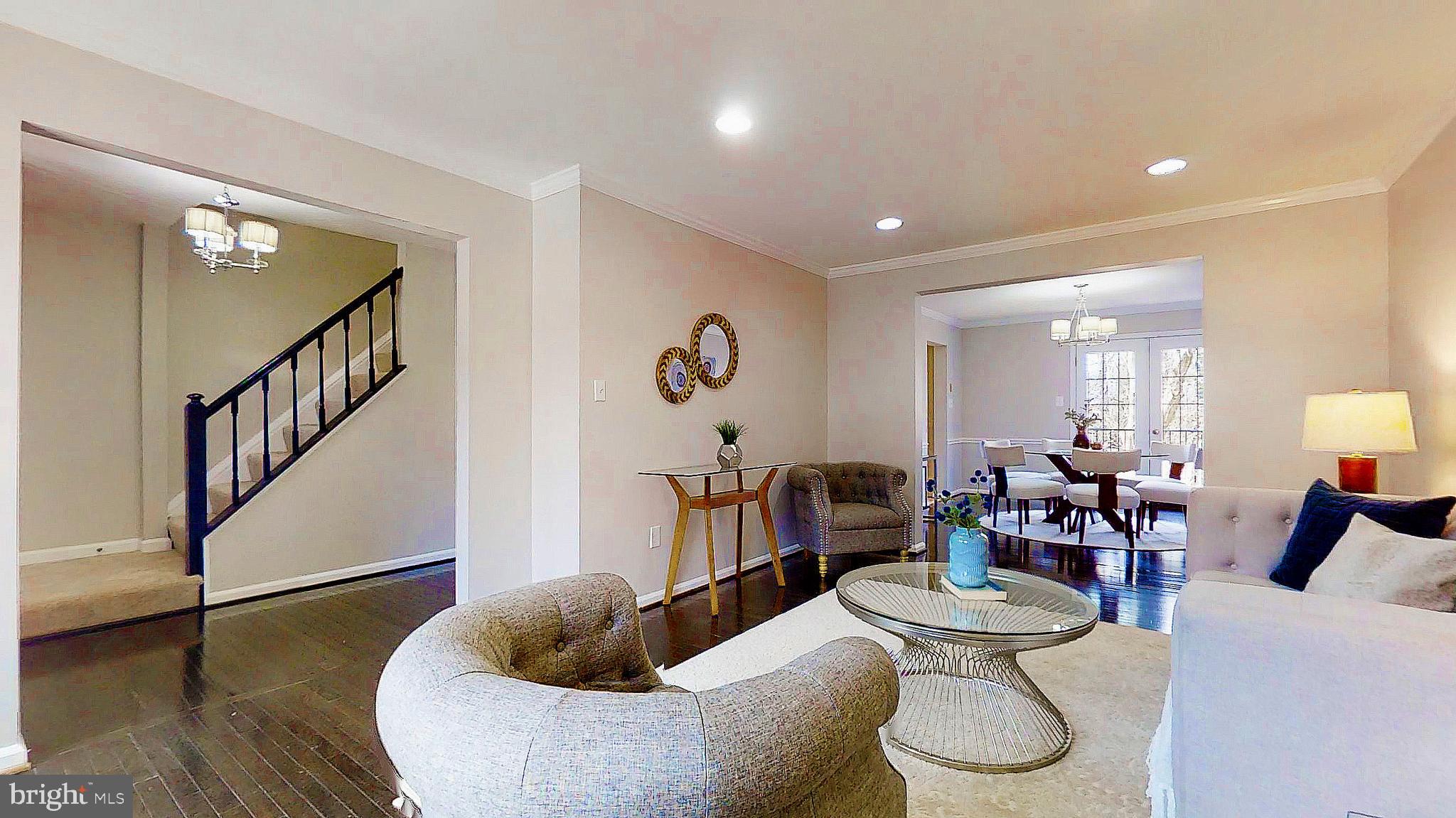 2286 Cartbridge Road Falls Church, VA 22043 - Photo 3 of 41 Formal Living Room and Dining Room